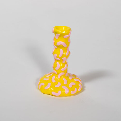 236 (yellow with pink candle holder)