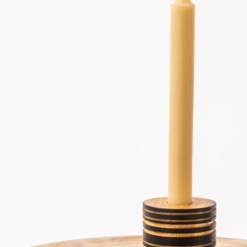 Turning (Camphor) Candle Holder A