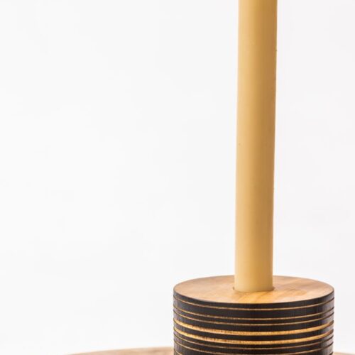 Turning (Camphor) Candle Holder D