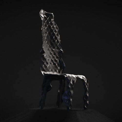 Ngumu Janka Warnti | All Made from Rubbish High Back Chair
