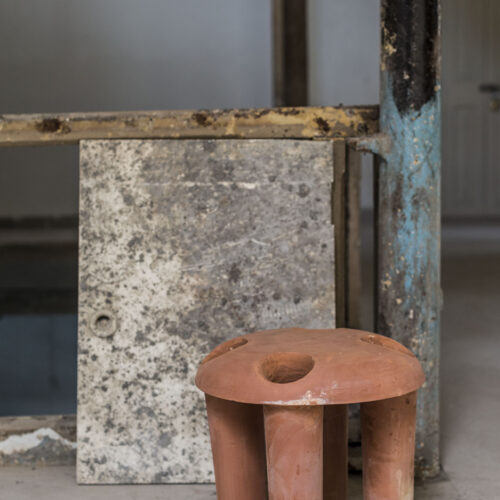 Jugaad with Pottery Side Table