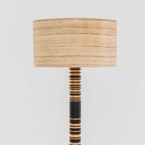 Turning (Camphor) Floor Lamp Fabric